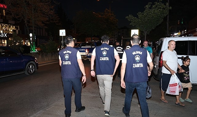 Nilüfer'de seyyar satıcı operasyonu