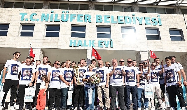 Nilüfer Belediyespor, Süper Kupa'yı Nilüfer'e getirdi