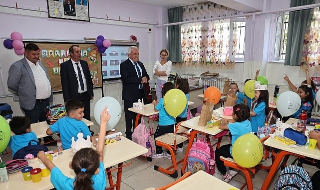 Başkan Şadi Özdemir'den “Okula hoş geldin