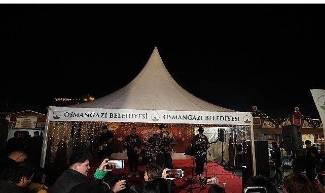 Osmangazi'de Çizik Grubu Festivale Renk Kattı