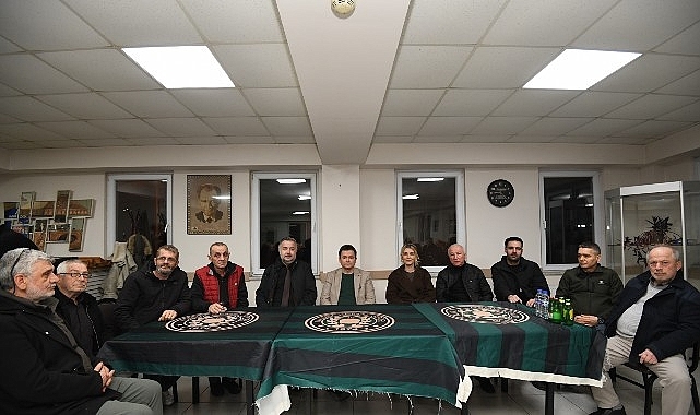 Başkan Aydın'dan Namık Kemal Spor Kulübü'ne Ziyaret